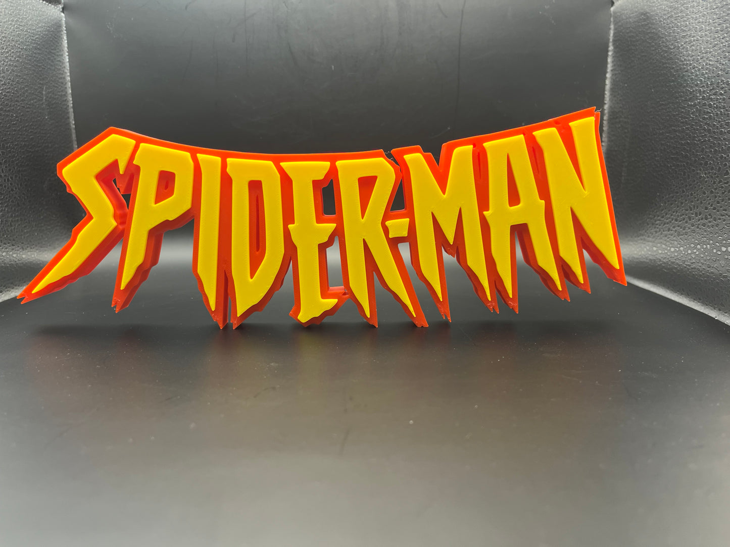 Spider-Man Logo Sign Display | 3D Wall Desk Shelf Art - UNRIVAL3D