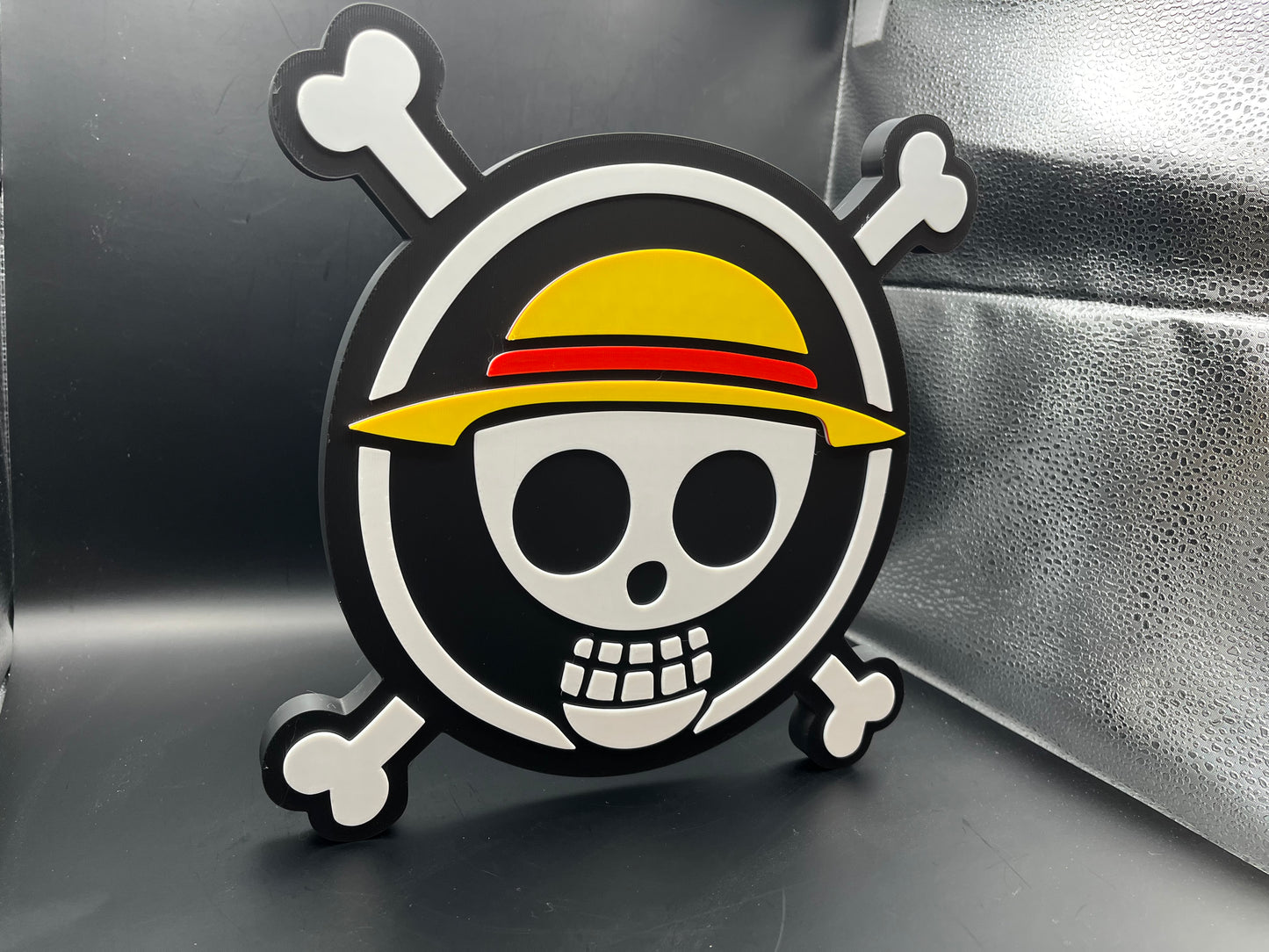 One Piece Logo Sign Display | 3D Wall Desk Shelf Art - UNRIVAL3D