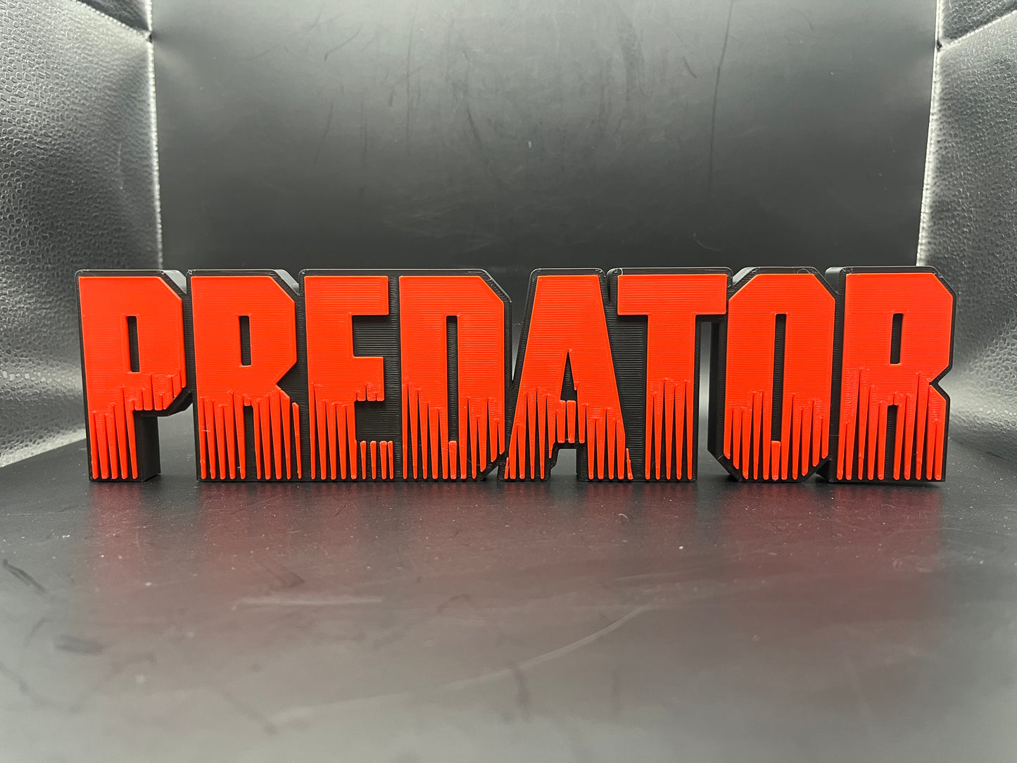 Predator Logo Sign Display | 3D Wall Desk Shelf Art