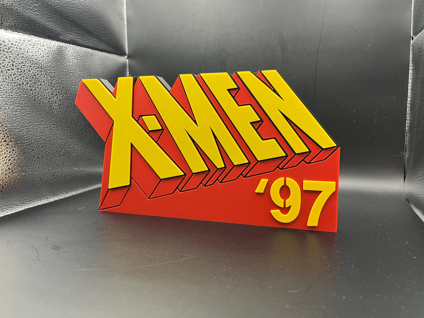 X-Men 97 Logo Sign Display | 3D Wall Desk Shelf Art - UNRIVAL3D