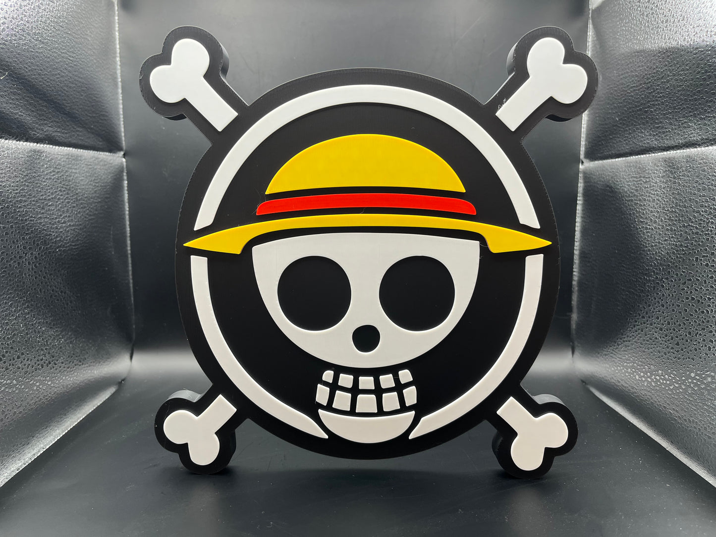 One Piece Logo Sign Display | 3D Wall Desk Shelf Art - UNRIVAL3D