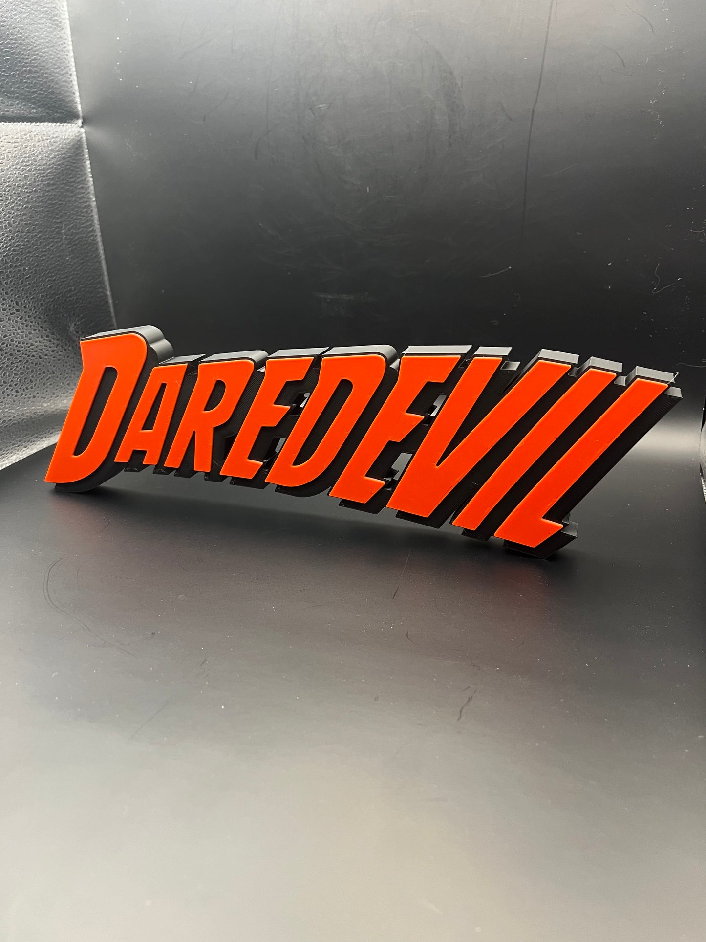 Daredevil Logo Sign Display | 3D Wall Desk Shelf Art - UNRIVAL3D