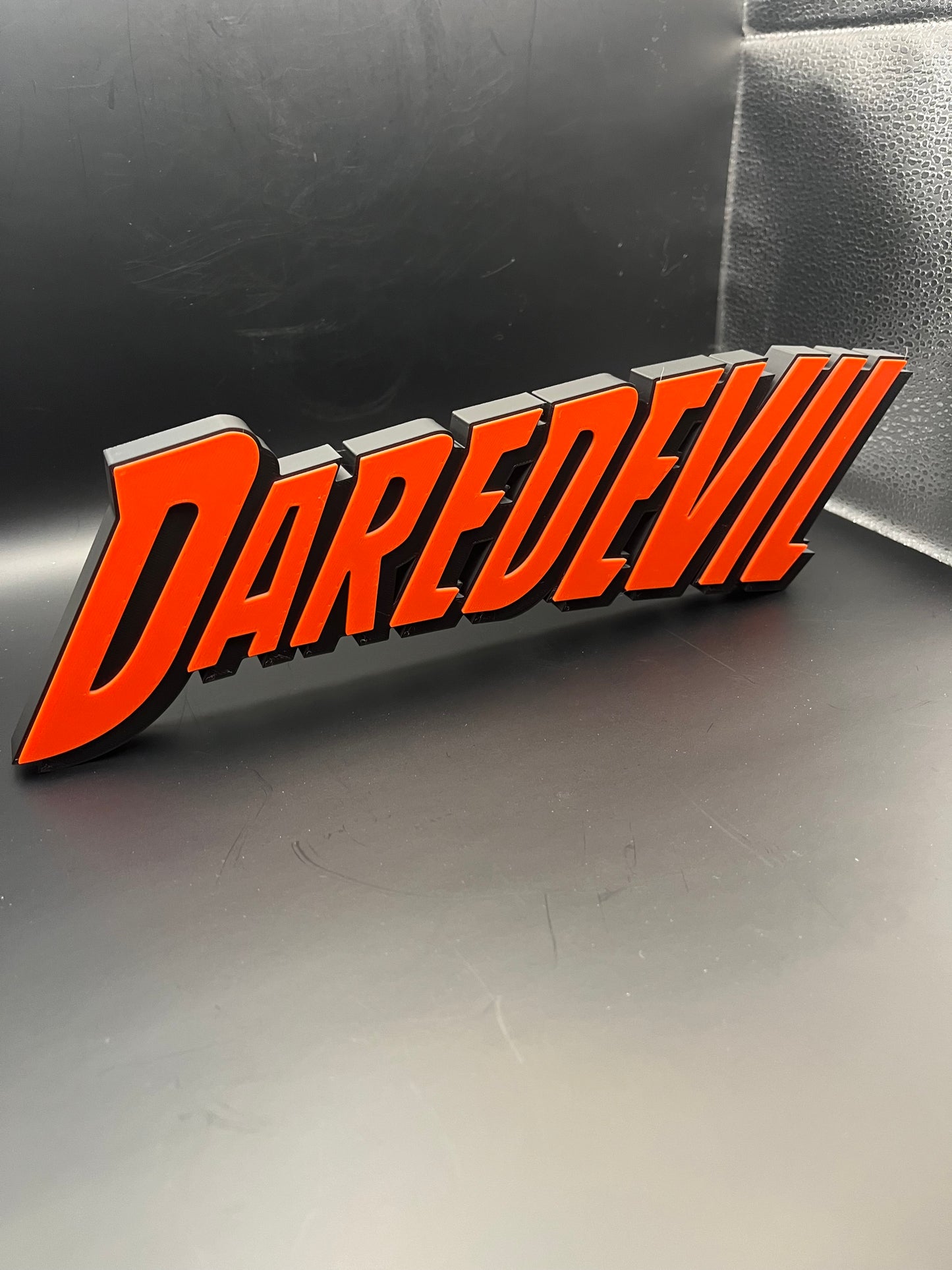 Daredevil Logo Sign Display | 3D Wall Desk Shelf Art - UNRIVAL3D