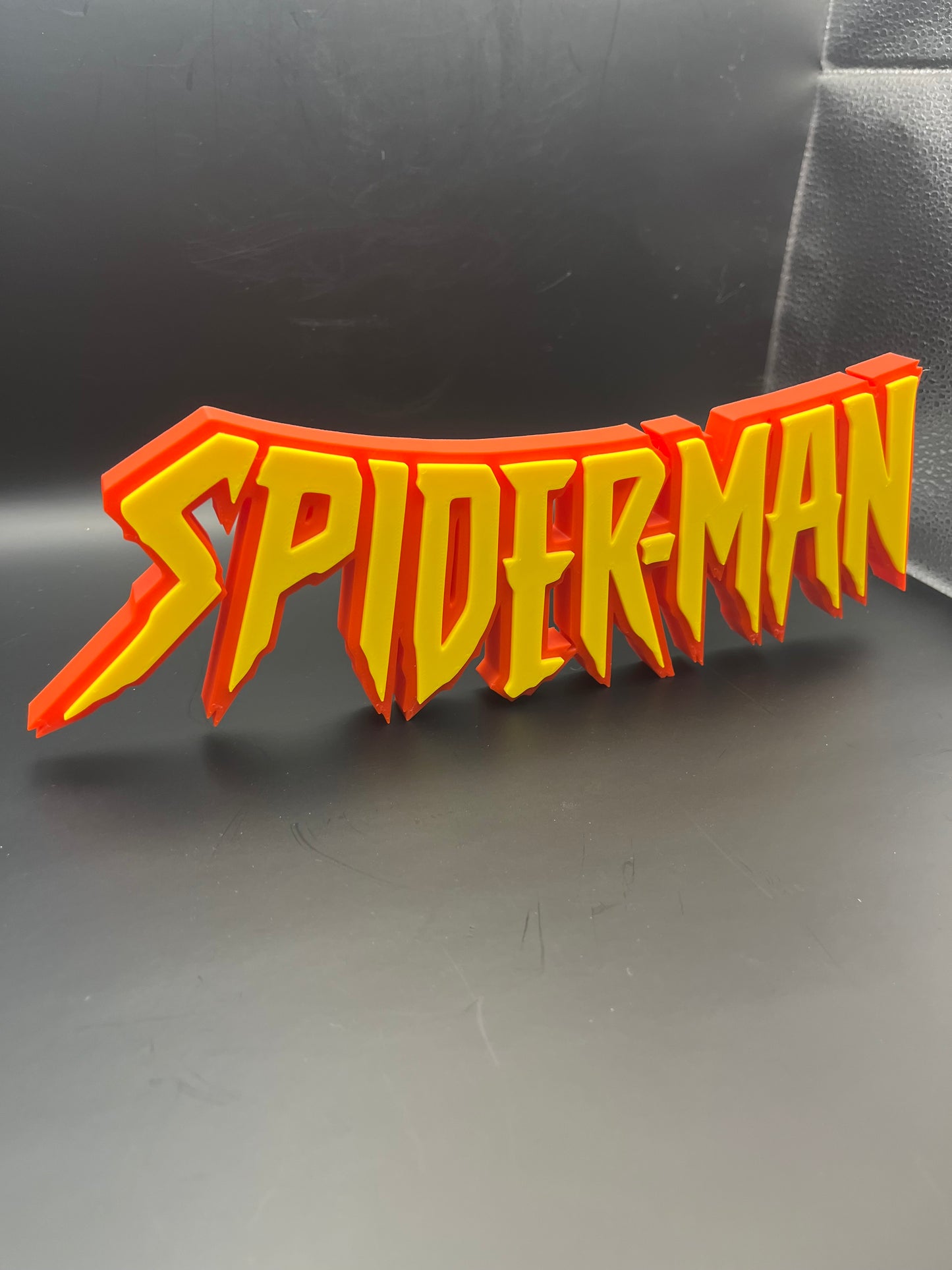 Spider-Man Logo Sign Display | 3D Wall Desk Shelf Art - UNRIVAL3D