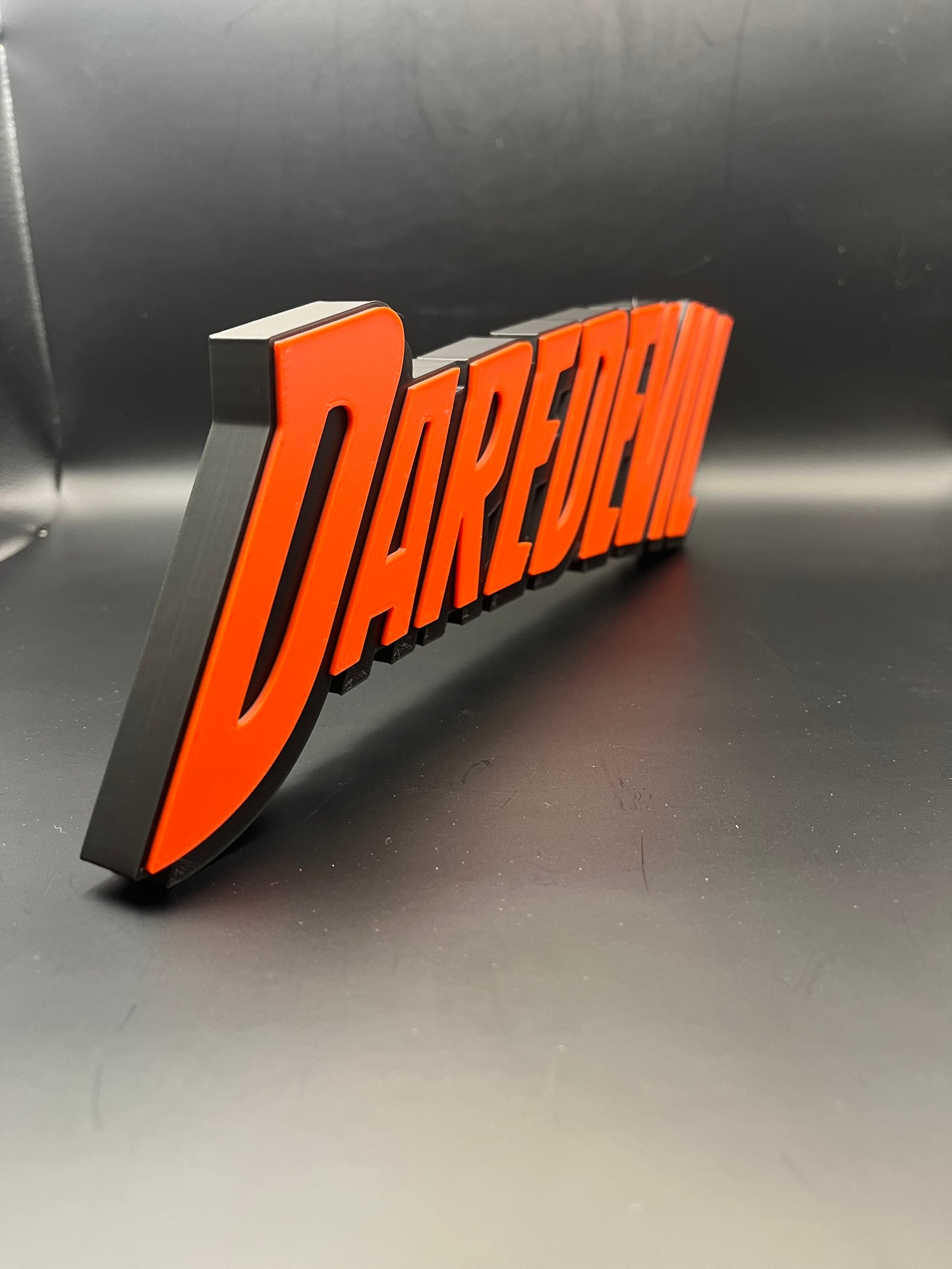 Daredevil Logo Sign Display | 3D Wall Desk Shelf Art - UNRIVAL3D
