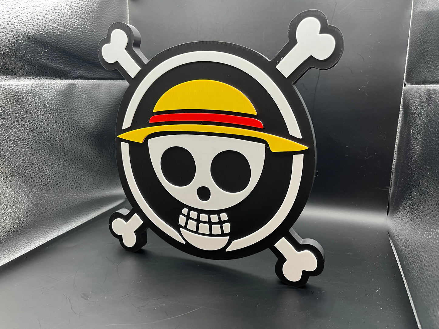 One Piece Logo Sign Display | 3D Wall Desk Shelf Art - UNRIVAL3D