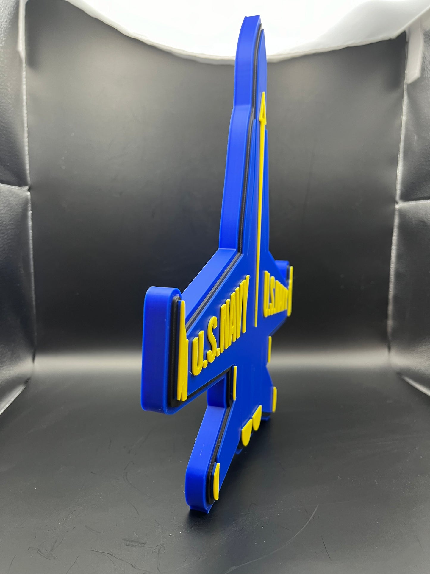 U.S. Navy Blue Angels Logo Sign Display | 3D Wall Desk Shelf Art - UNRIVAL3D