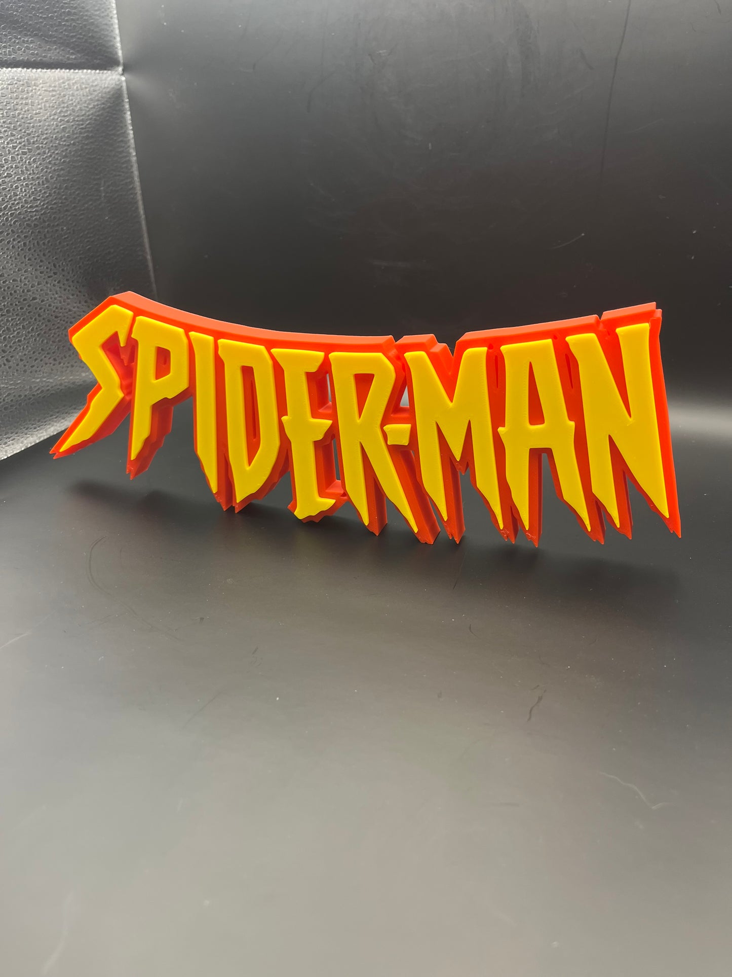 Spider-Man Logo Sign Display | 3D Wall Desk Shelf Art - UNRIVAL3D