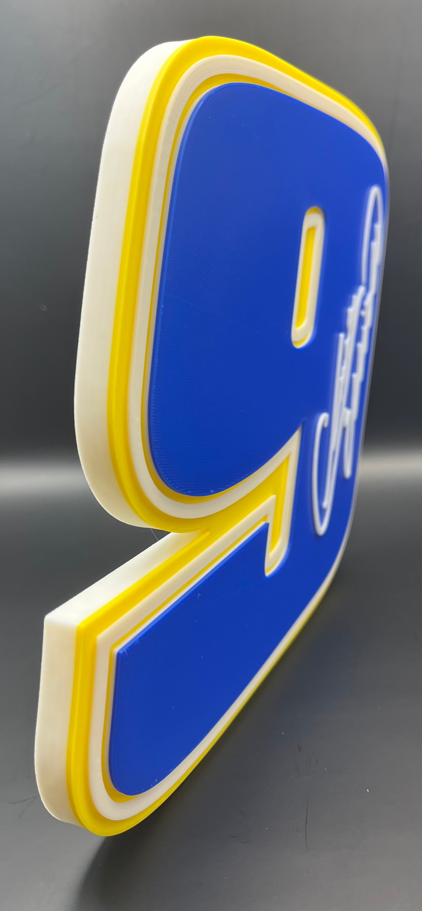Chase Elliott 9 Logo Sign Display | 3D Wall Desk Shelf Art - UNRIVAL3D