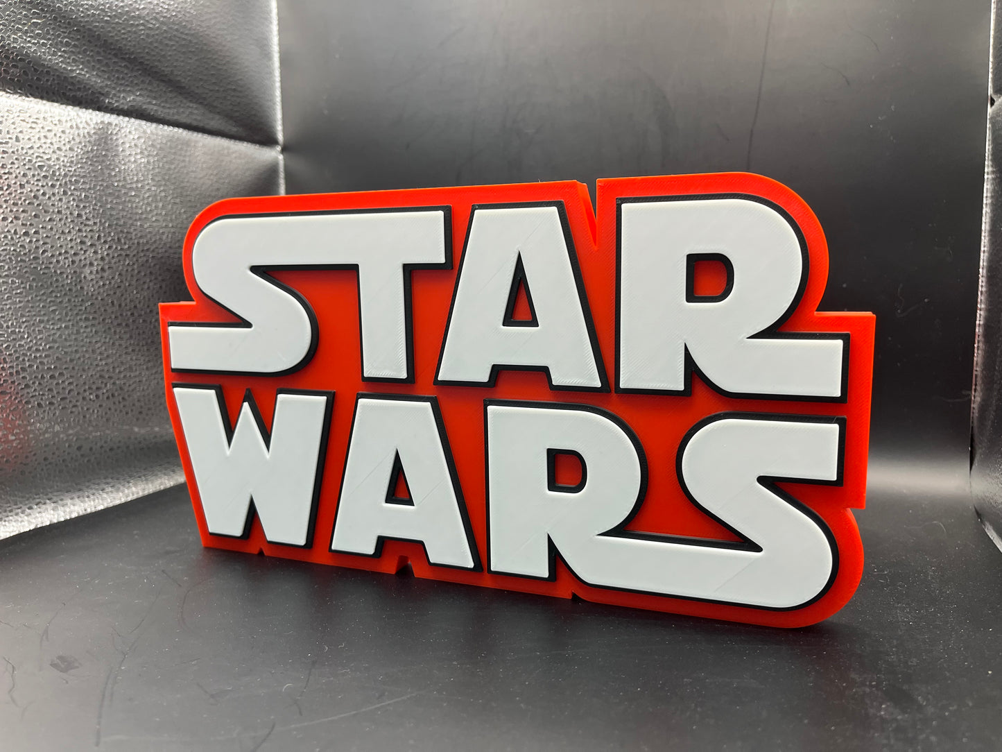 Star Wars Comic Logo Sign Display | 3D Wall Desk Shelf Art - UNRIVAL3D
