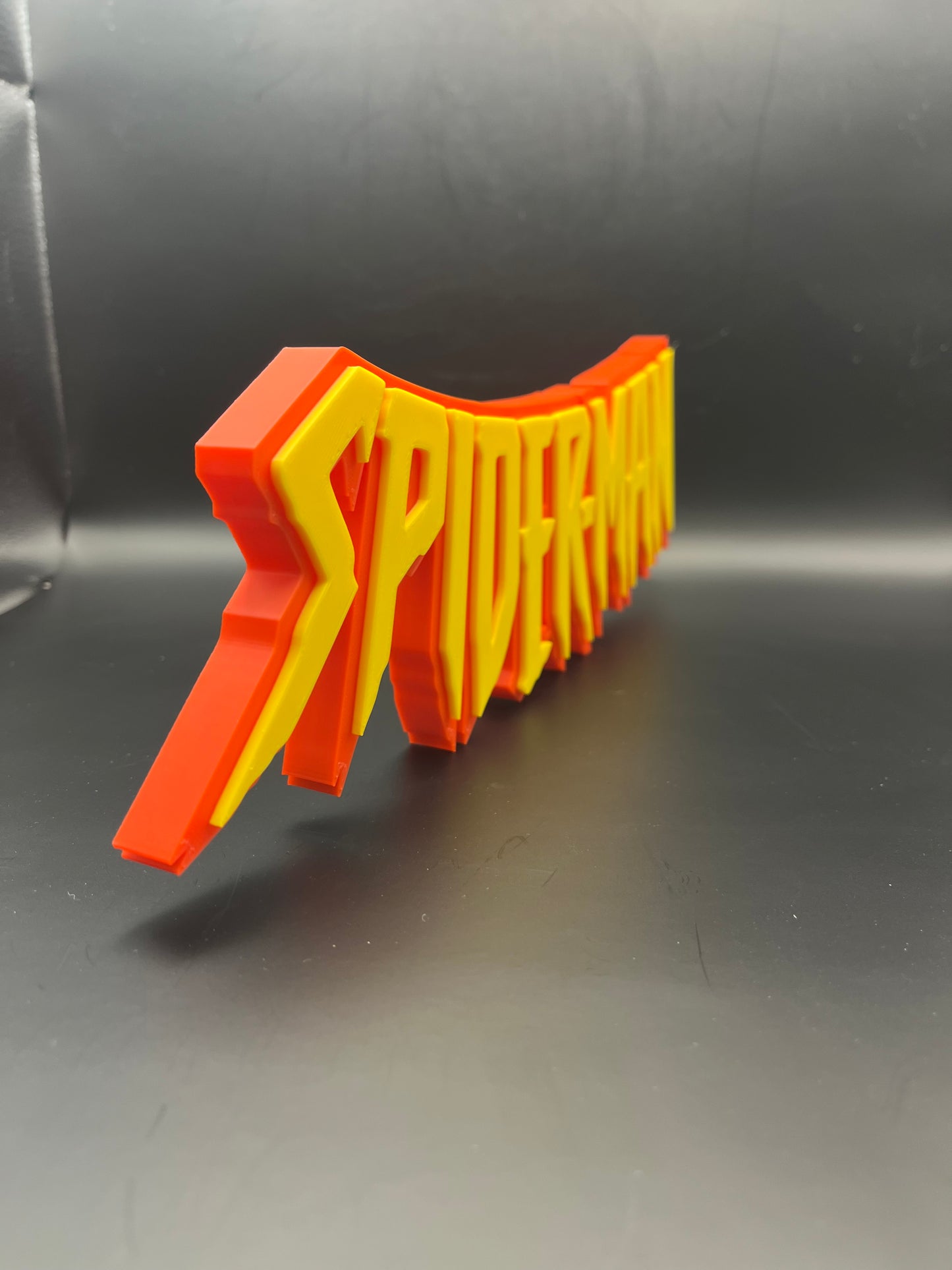 Spider-Man Logo Sign Display | 3D Wall Desk Shelf Art - UNRIVAL3D