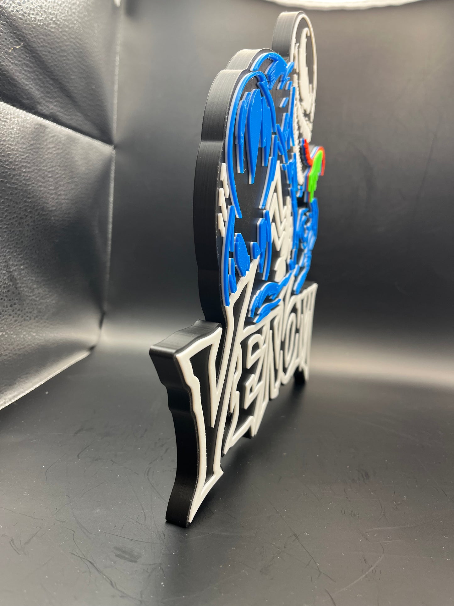 Venom Logo Sign Display | 3D Wall Desk Shelf Art