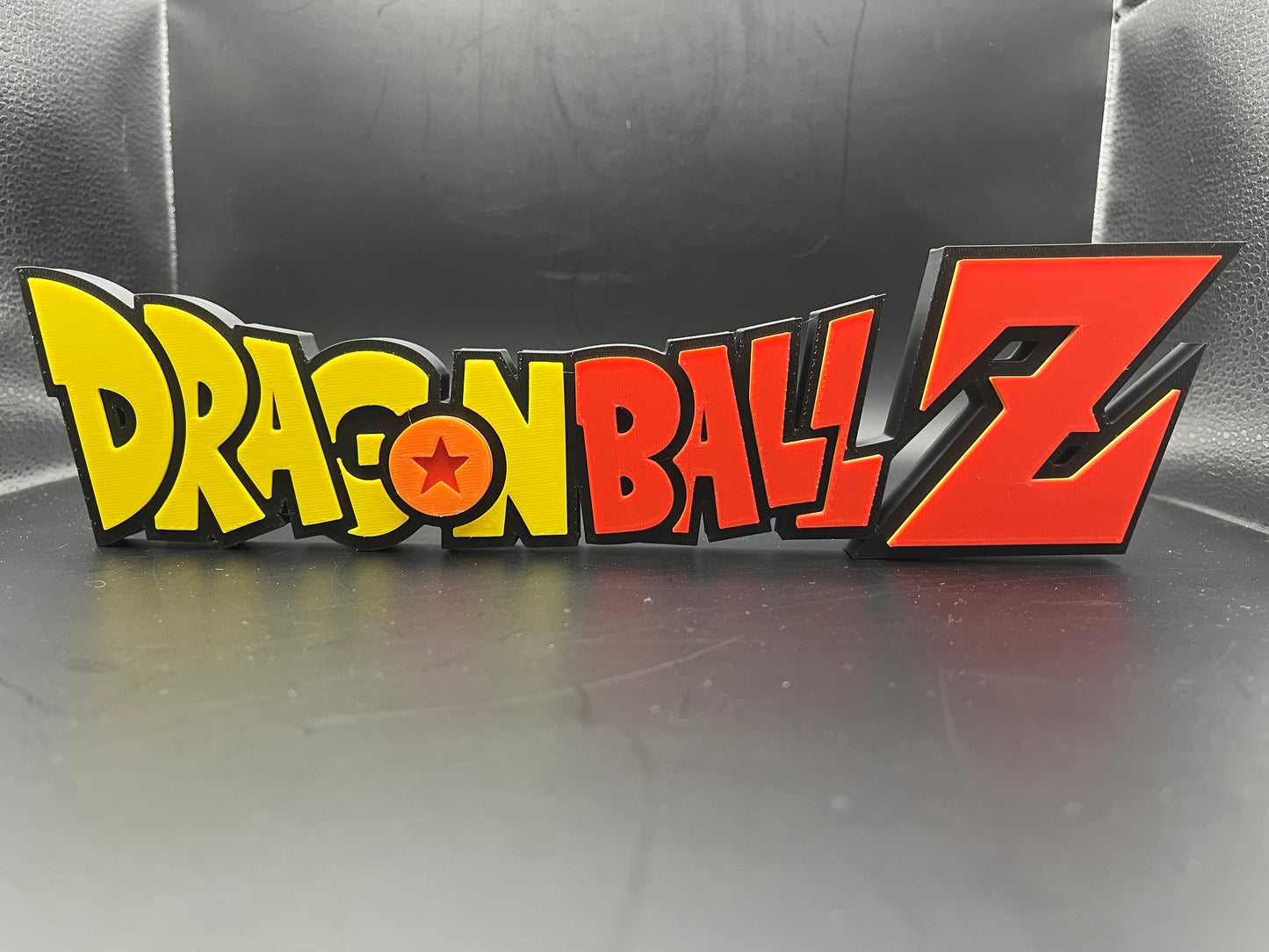Dragon Ball Z Logo Sign Display | 3D Wall Desk Shelf Art - UNRIVAL3D