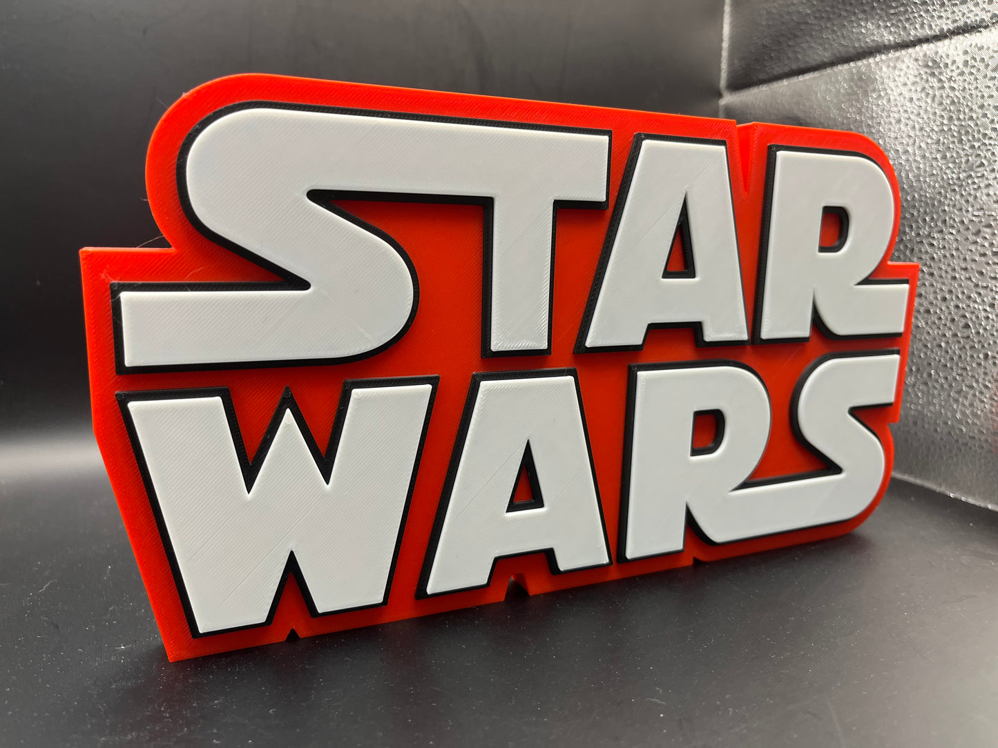 Star Wars Comic Logo Sign Display | 3D Wall Desk Shelf Art - UNRIVAL3D