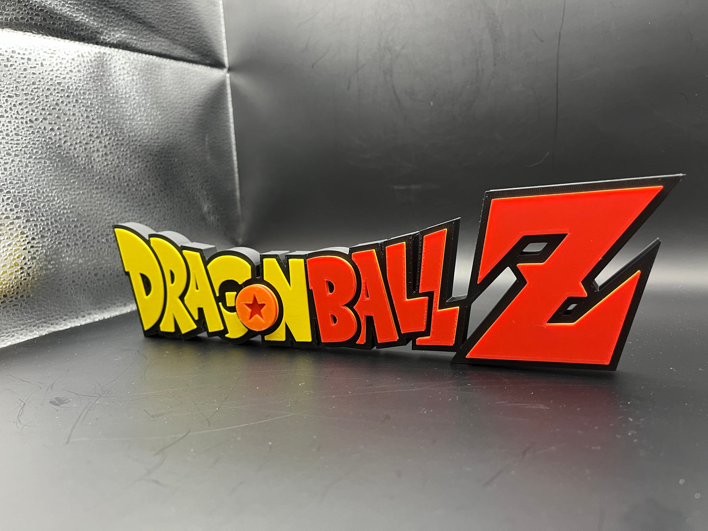 Dragon Ball Z Logo Sign Display | 3D Wall Desk Shelf Art - UNRIVAL3D