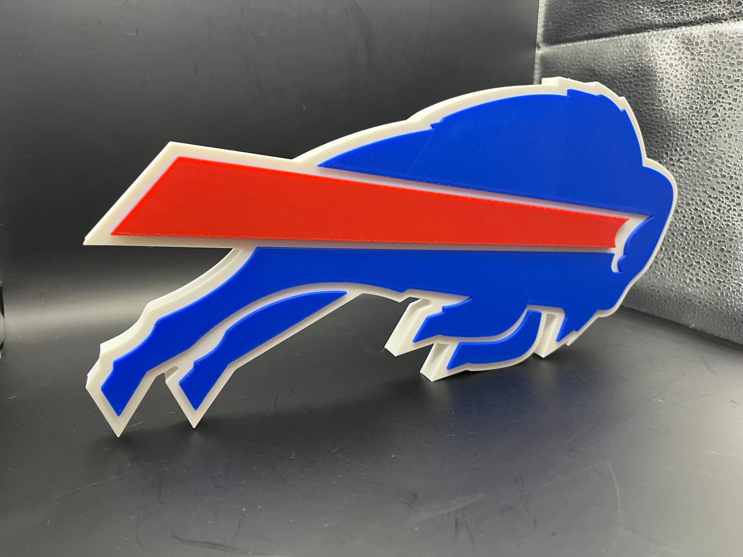 Buffalo Bills Logo Sign Display | 3D Wall Desk Shelf Art