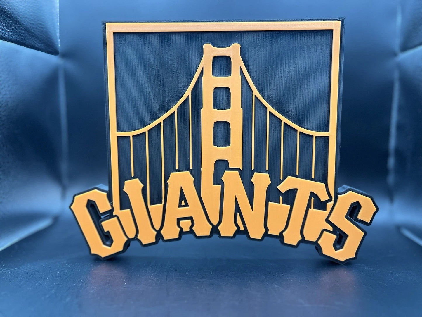 San Francisco Giants Logo Sign Display | 3D Wall Desk Shelf Art