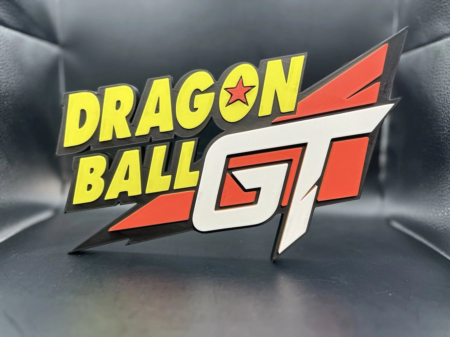 Dragon Ball GT Logo Sign Display | 3D Wall Desk Shelf Art