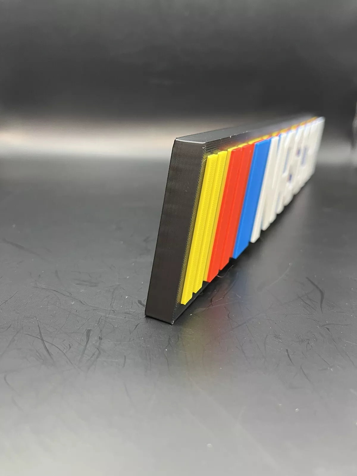 NASCAR Logo Sign Display | 3D Wall Desk Shelf Art