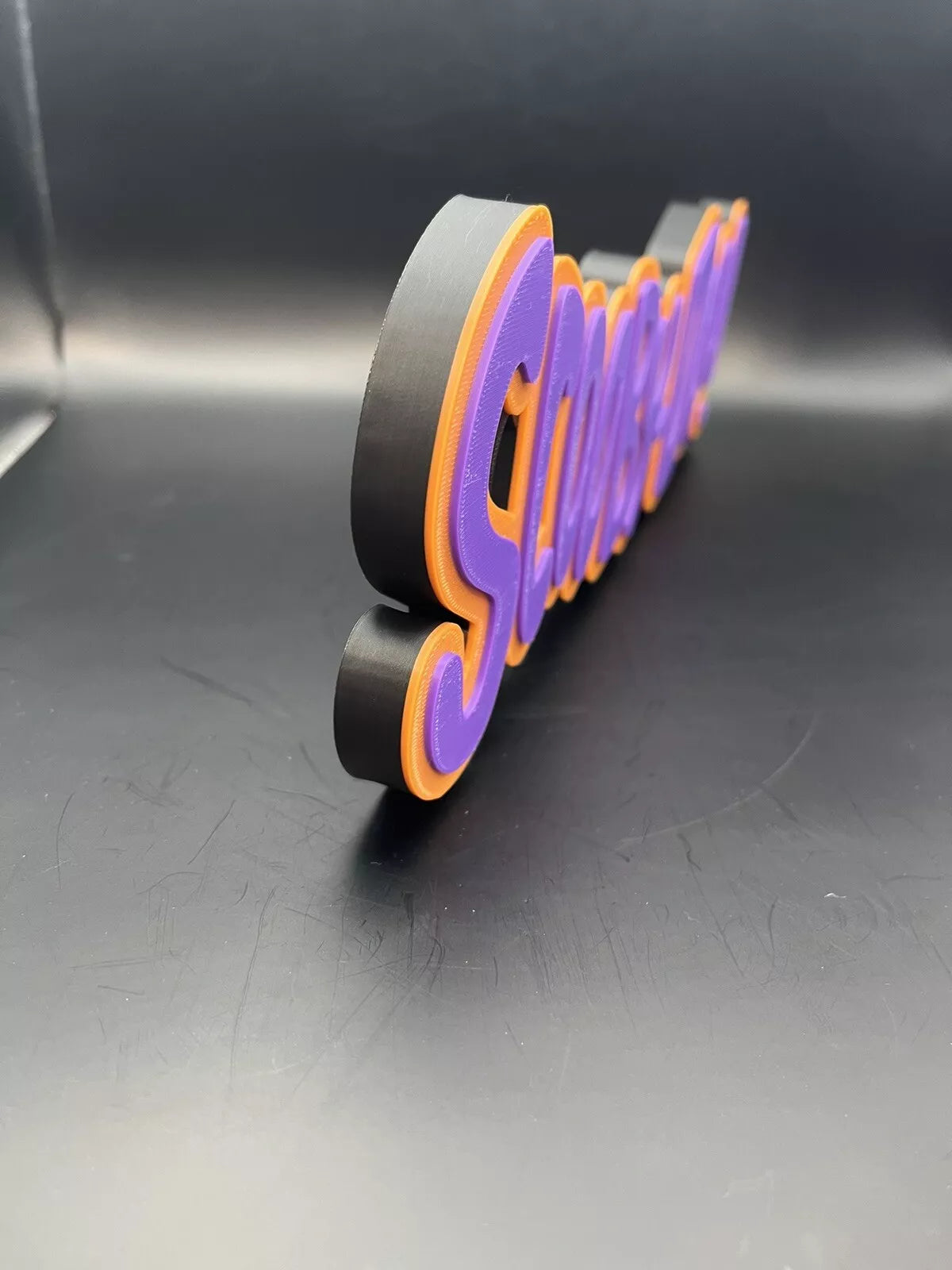 Scooby-Doo Logo Sign Display | 3D Wall Desk Shelf Art