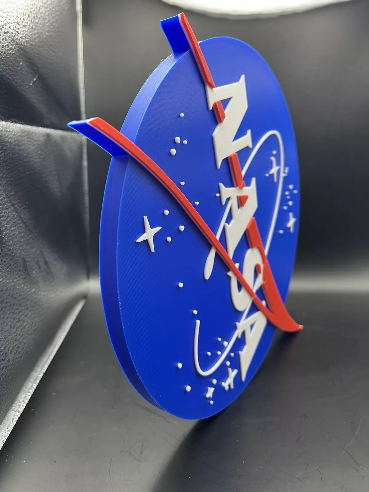 NASA Logo Sign Display | 3D Wall Desk Shelf Art