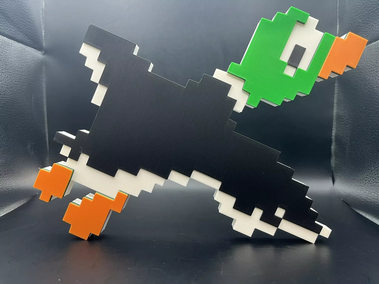 Duck Hunt Logo Sign Display | 3D Wall Desk Shelf Art