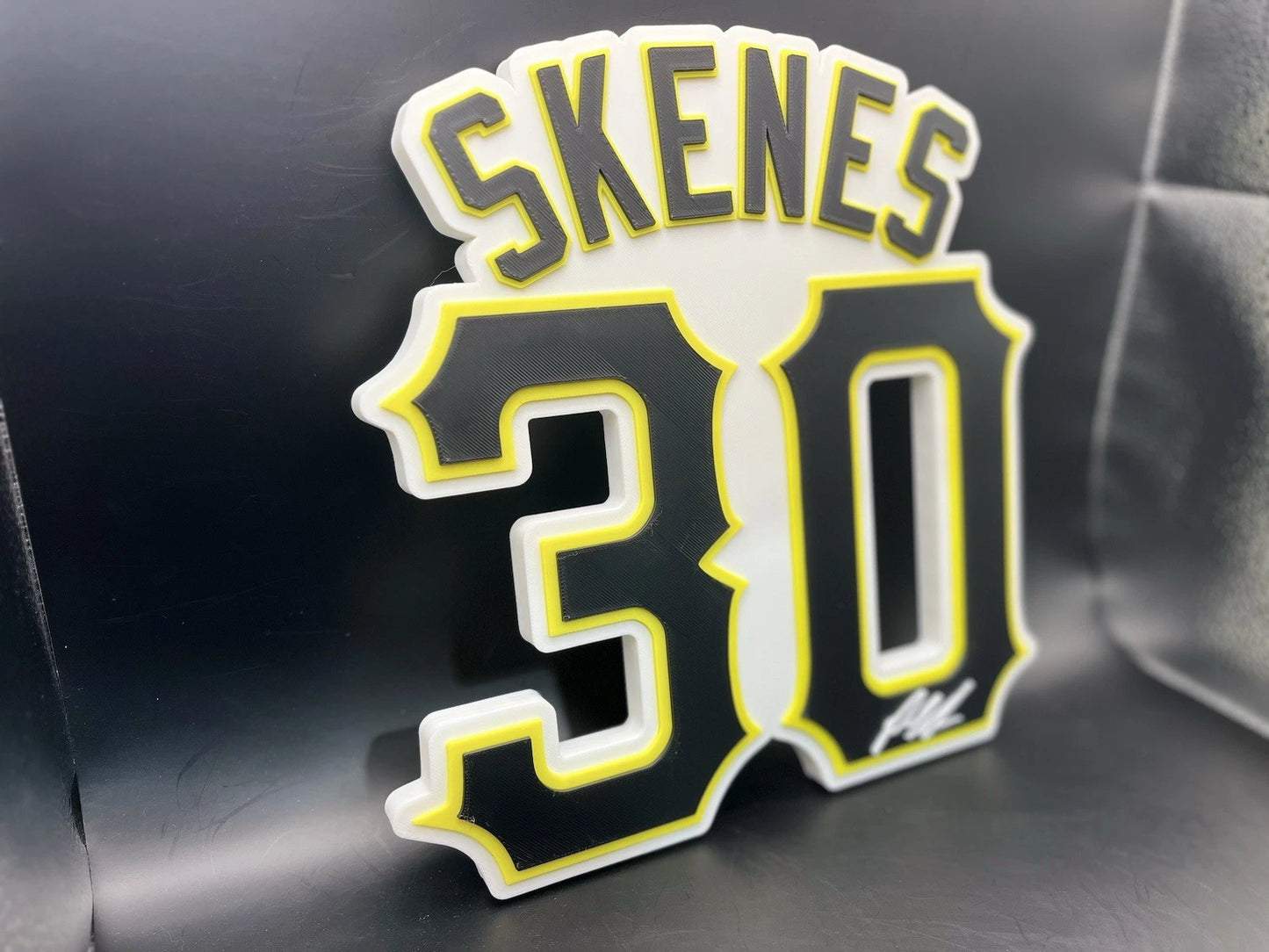 Paul Skenes 30 Logo Sign Display | 3D Wall Desk Shelf Art