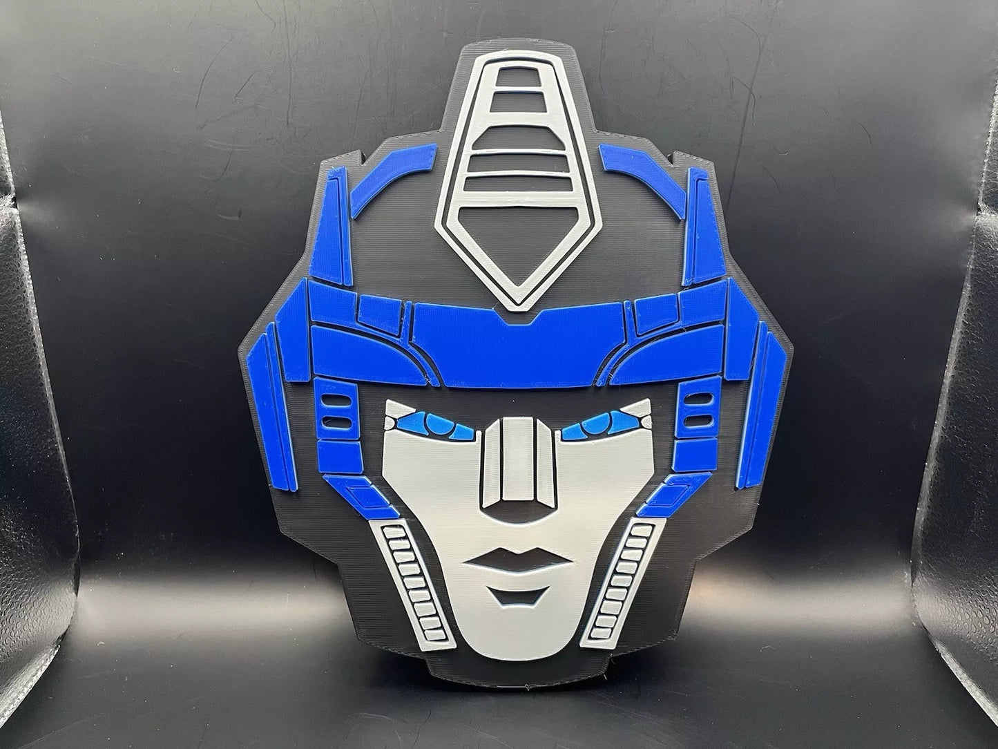Optimus Prime Transformers Logo Sign Display | 3D Wall Desk Shelf Art