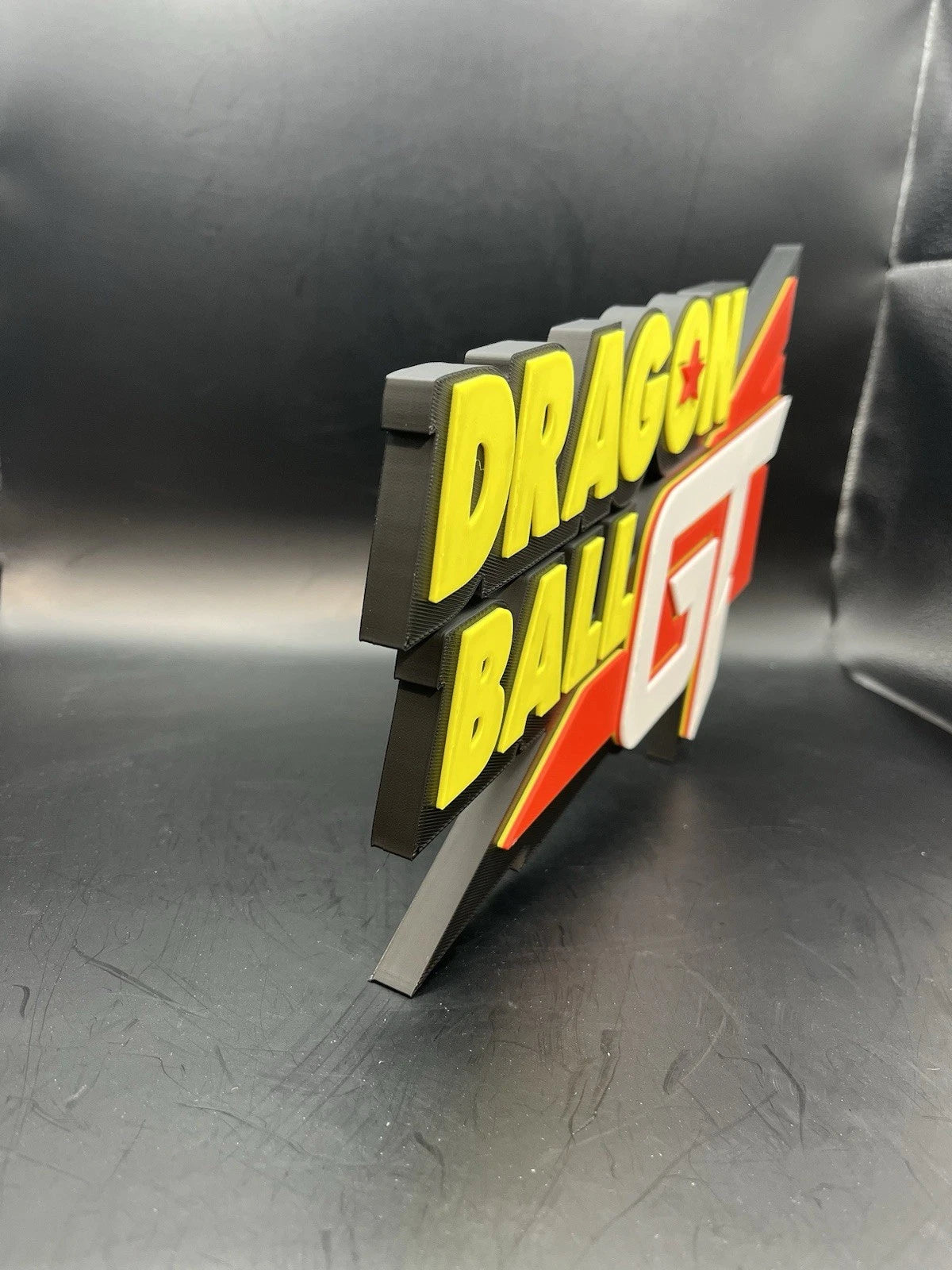 Dragon Ball GT Logo Sign Display | 3D Wall Desk Shelf Art