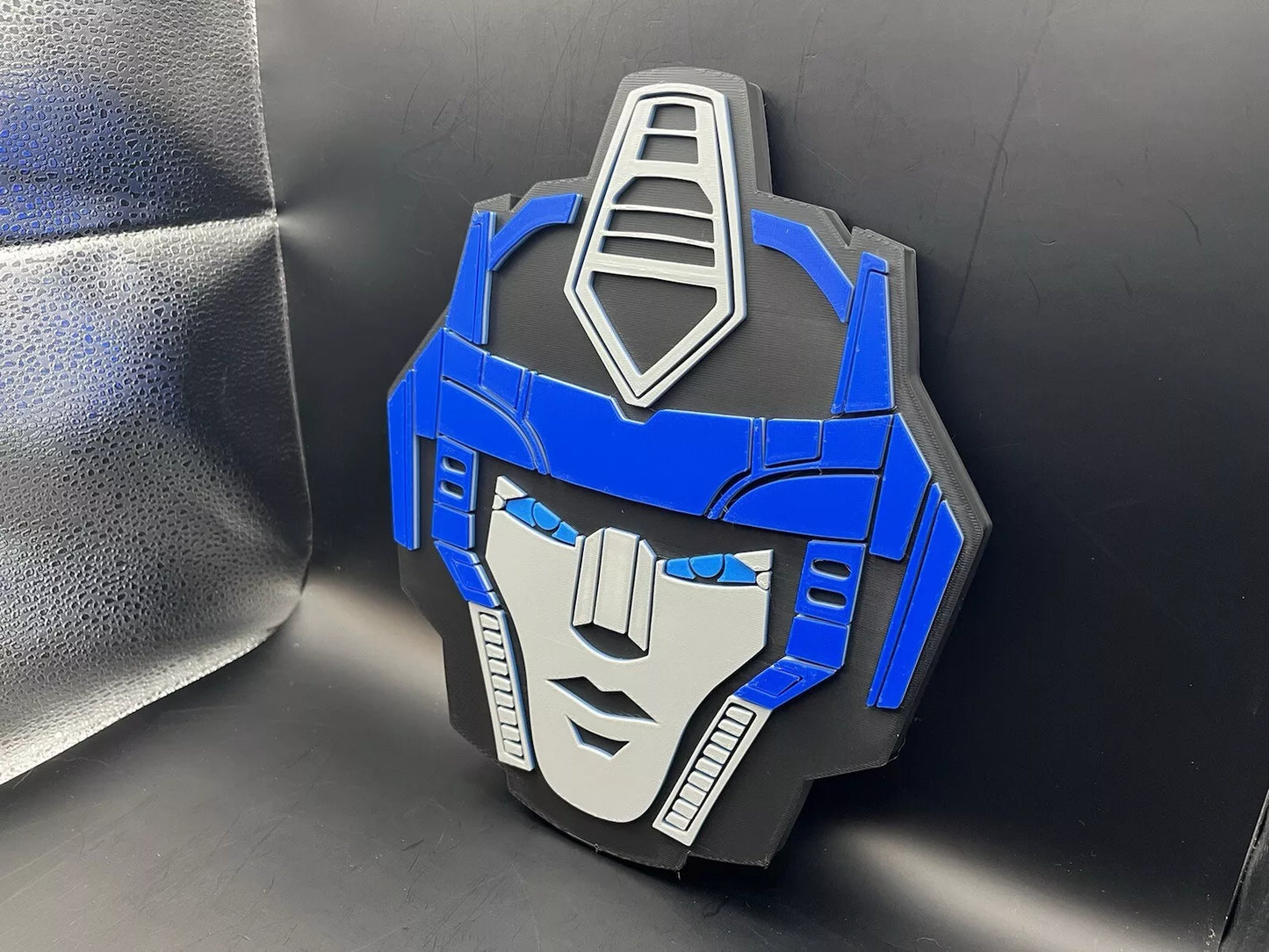Optimus Prime Transformers Logo Sign Display | 3D Wall Desk Shelf Art