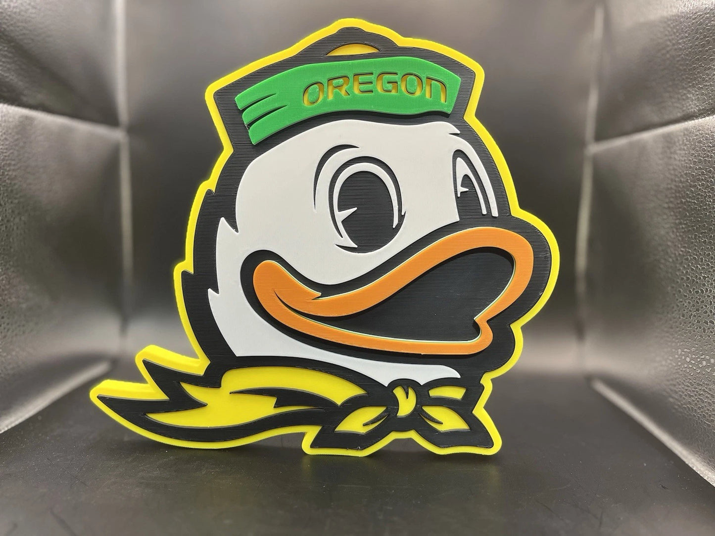 Oregon Ducks Logo Sign Display | 3D Wall Desk Shelf Art