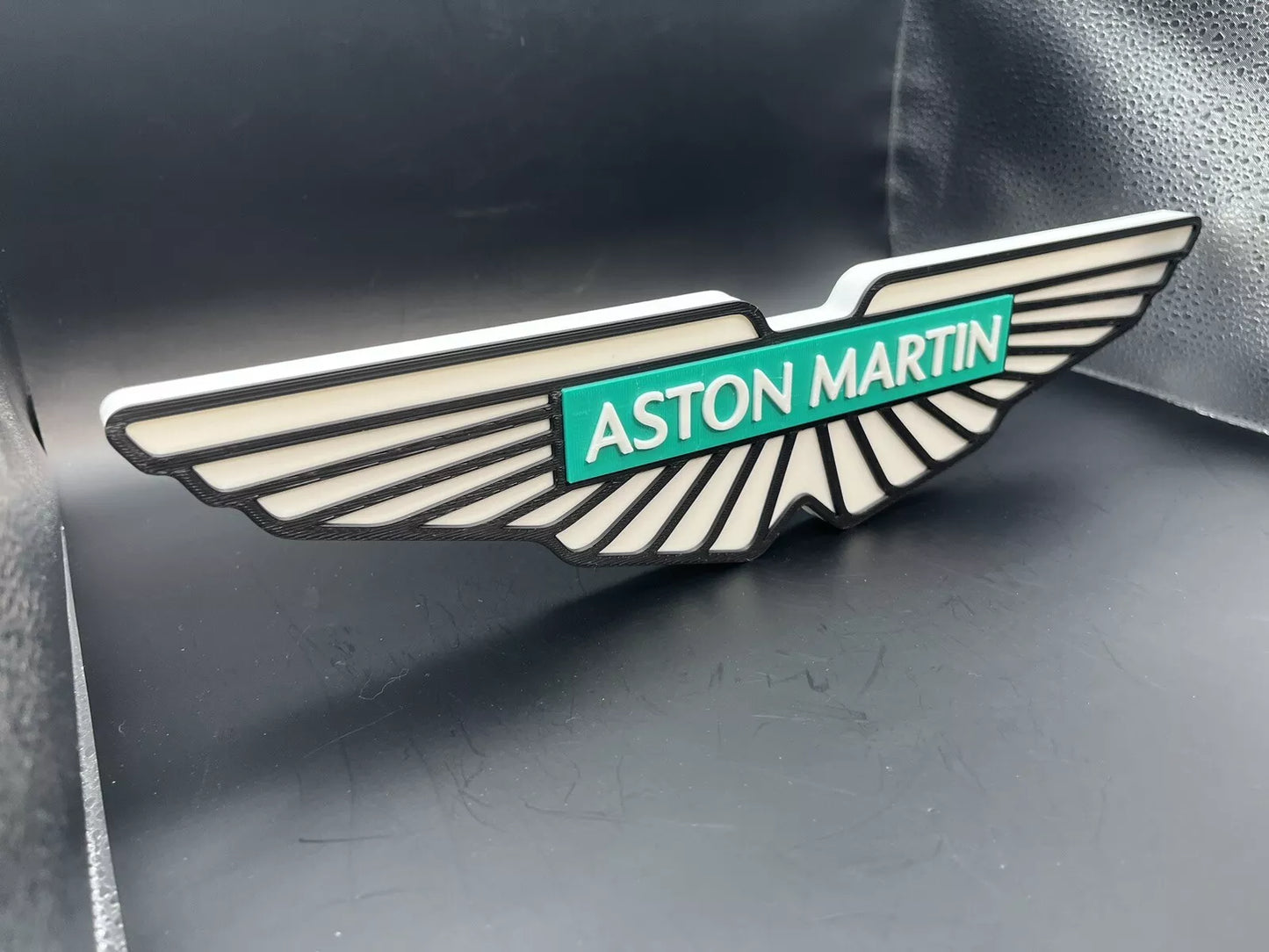 Aston Martin Logo Sign Display | 3D Wall Desk Shelf Art