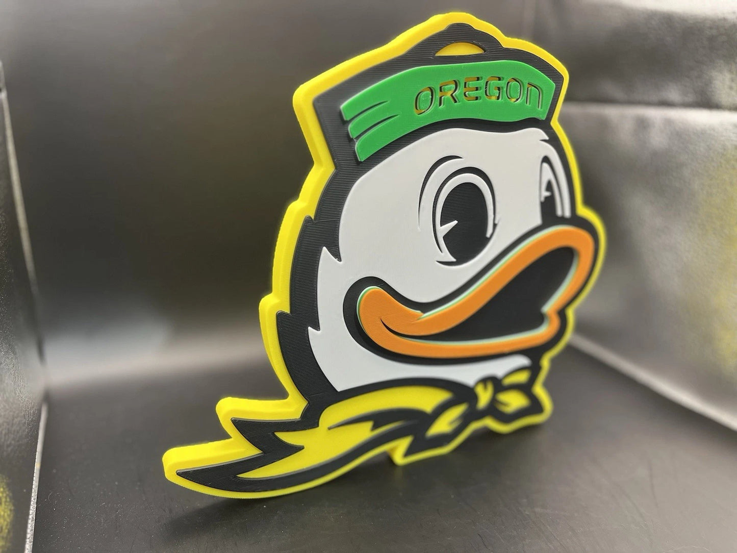 Oregon Ducks Logo Sign Display | 3D Wall Desk Shelf Art