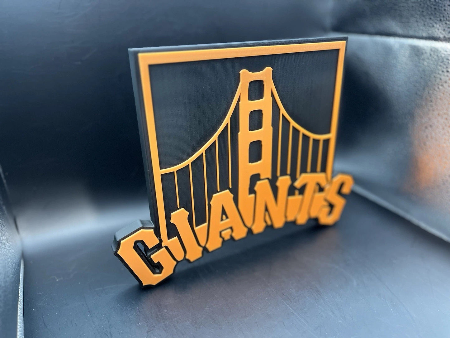 San Francisco Giants Logo Sign Display | 3D Wall Desk Shelf Art