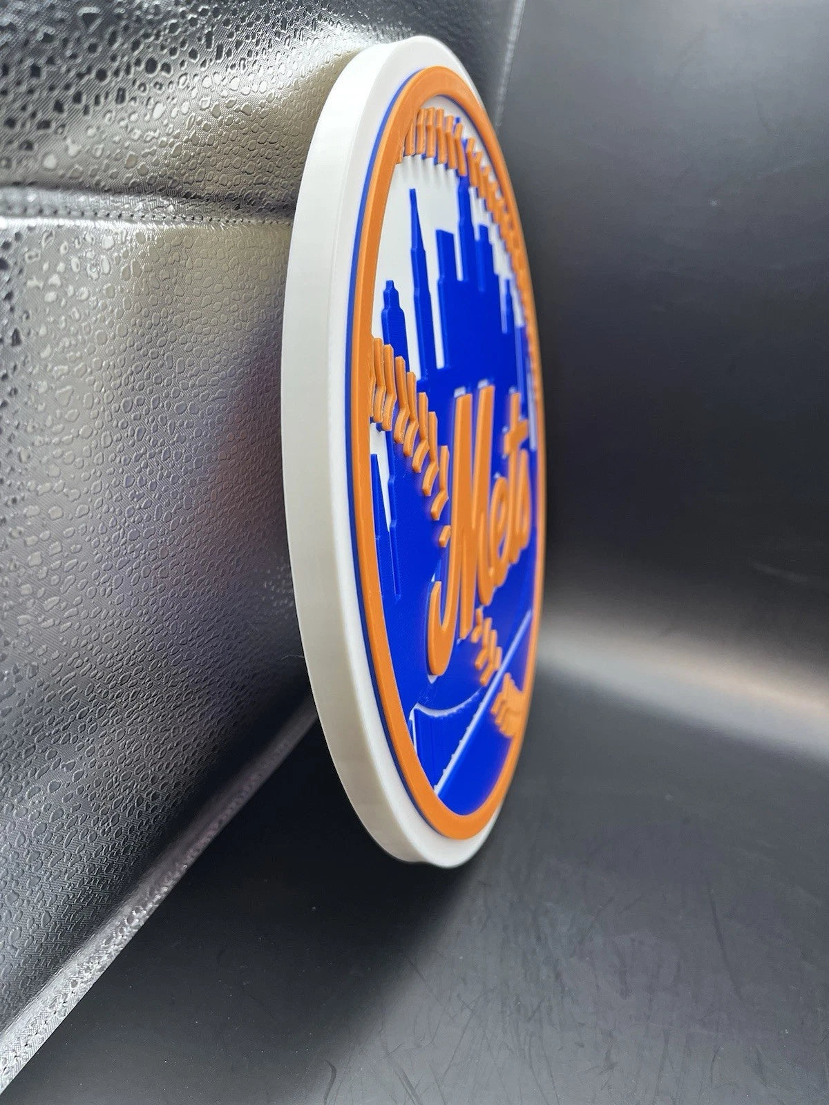 New York Mets Logo Sign Display | 3D Wall Desk Shelf Art
