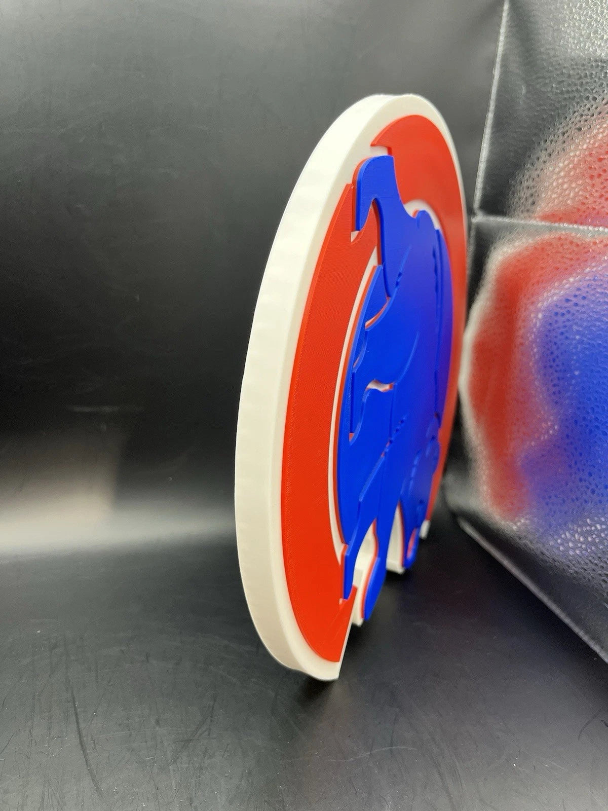 Chicago Cubs Logo Sign Display | 3D Wall Desk Shelf Art