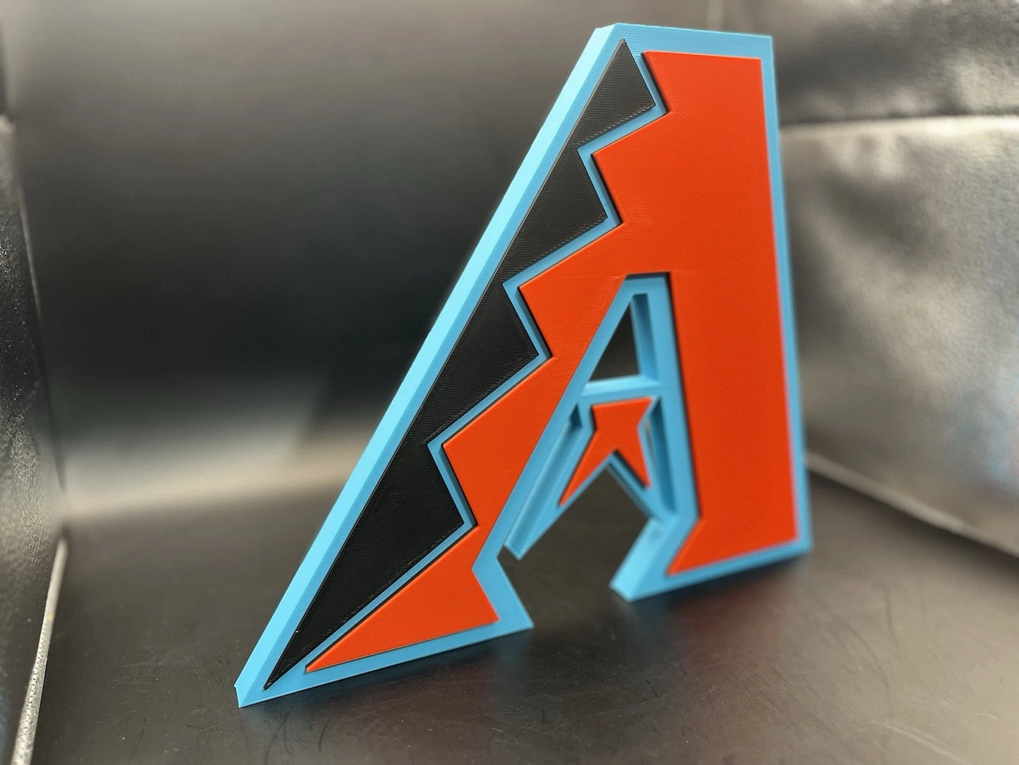 Arizona Diamondbacks Logo Sign Display | 3D Wall Desk Shelf Art