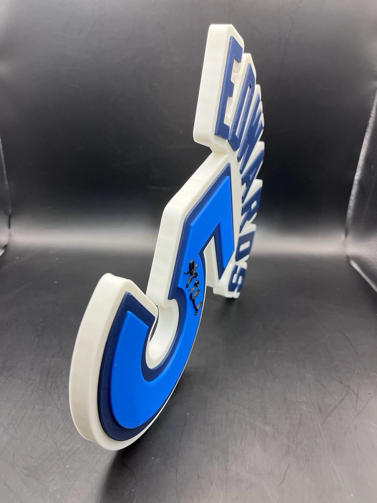 Anthony Edwards 5 Logo Sign Display | 3D Wall Desk Shelf Art