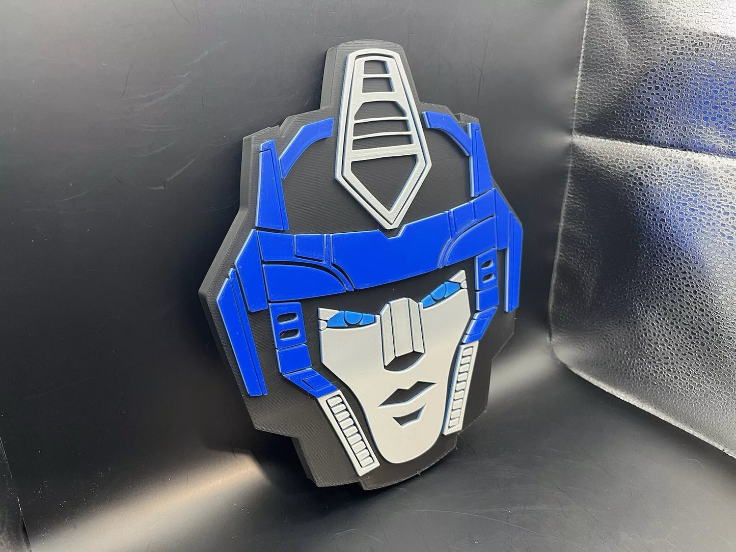 Optimus Prime Transformers Logo Sign Display | 3D Wall Desk Shelf Art