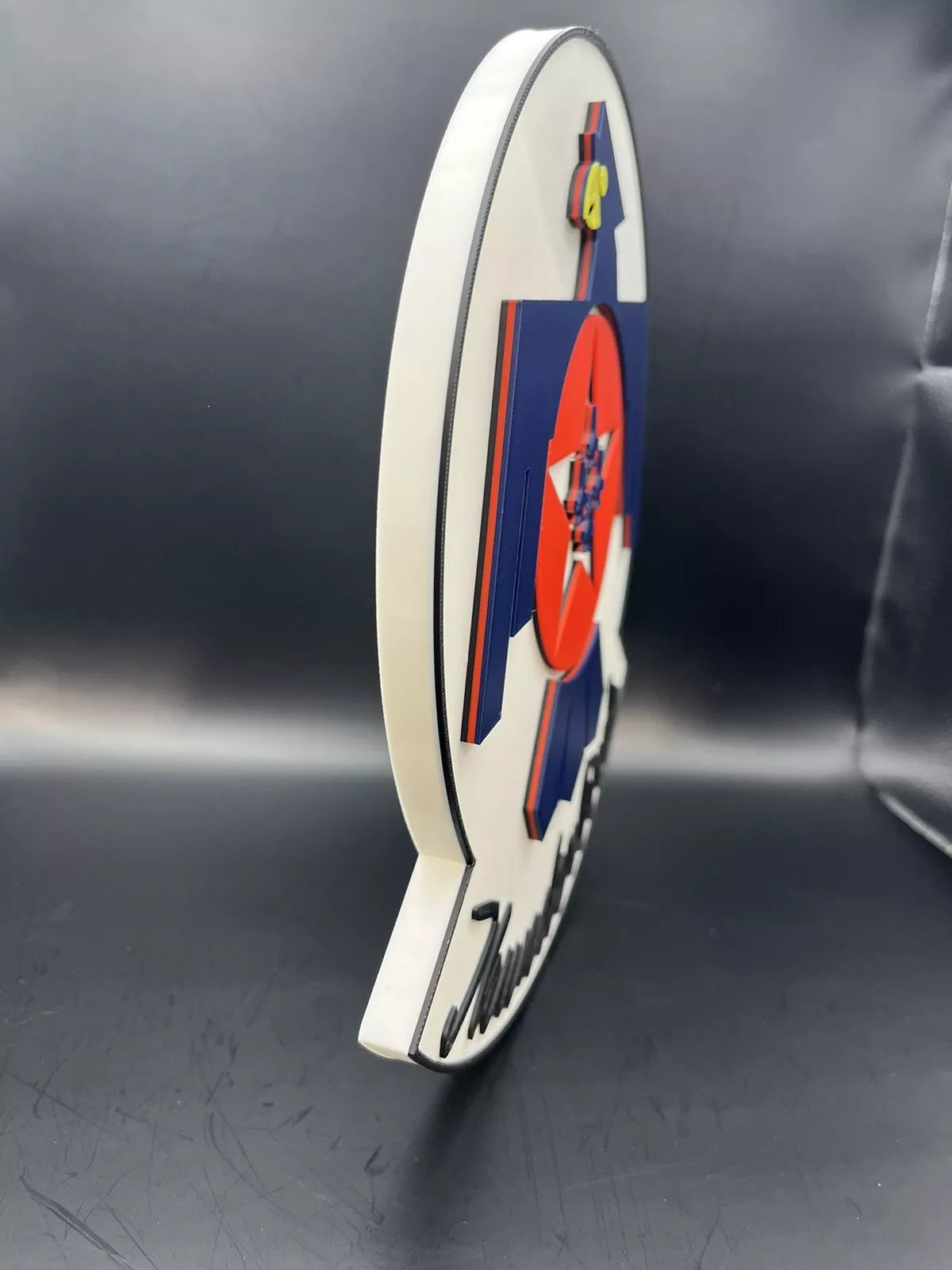 U.S. Air Force Thunderbirds Logo Sign Display | 3D Wall Desk Shelf Art