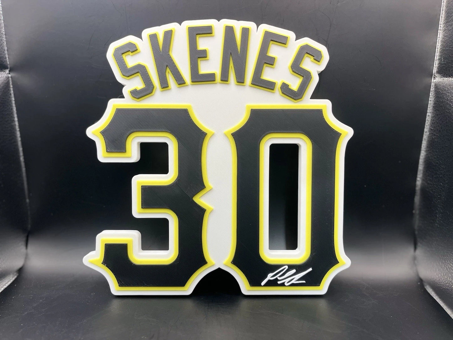 Paul Skenes 30 Logo Sign Display | 3D Wall Desk Shelf Art