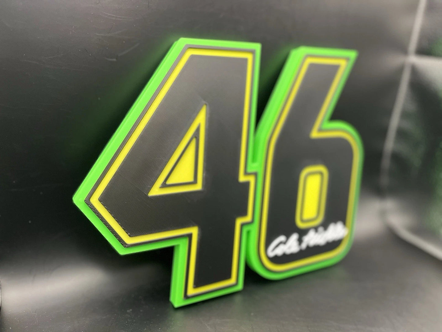 Cole Trickle 46 Logo Sign Display | 3D Wall Desk Shelf Art
