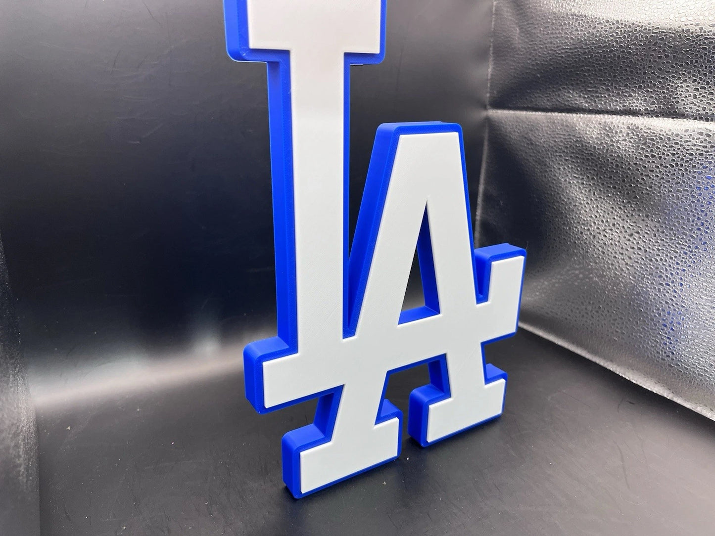 Los Angeles Dodgers Logo Sign Display | 3D Wall Desk Shelf Art