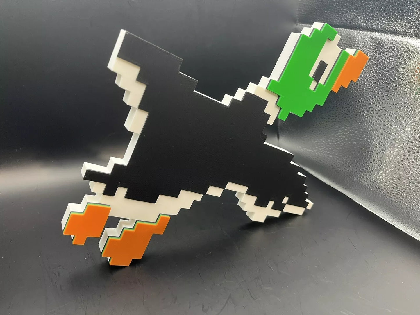 Duck Hunt Logo Sign Display | 3D Wall Desk Shelf Art