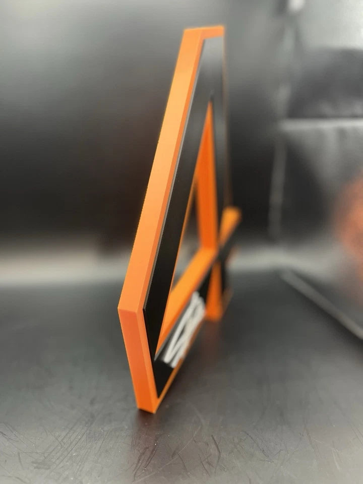Lando Norris 4 Logo Sign Display | 3D Wall Desk Shelf Art