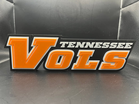 Tennessee Volunteers Logo Sign Display | 3D Wall Desk Shelf Art - UNRIVAL3D