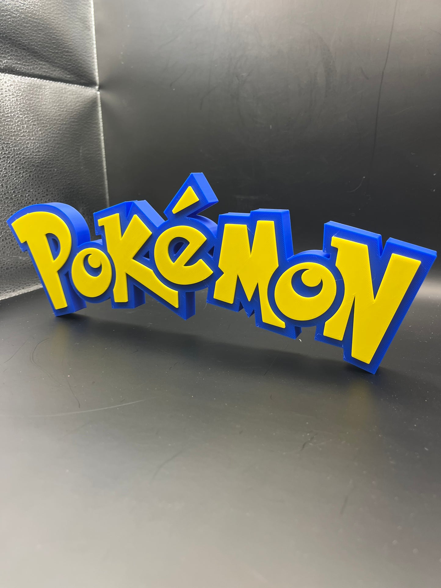 Pokemon Logo Sign Display | 3D Wall Desk Shelf Art - UNRIVAL3D