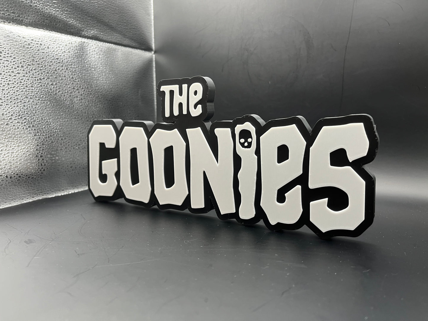 The Goonies Logo Sign Display | 3D Wall Desk Shelf Art