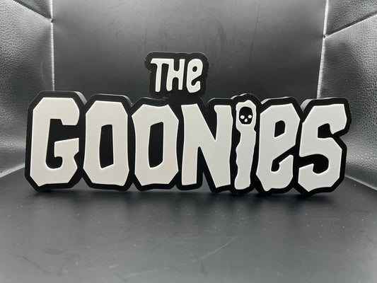 The Goonies Logo Sign Display | 3D Wall Desk Shelf Art