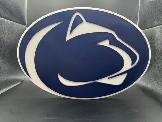 Penn State Logo Sign Display | 3D Wall Desk Shelf Art